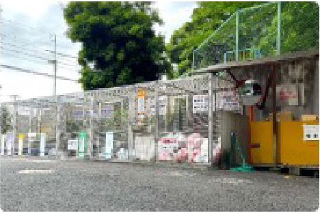 敷地内ゴミ置き場