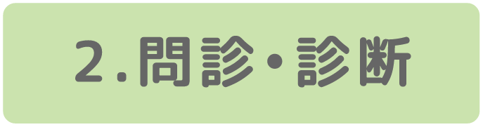 2.問診 診断